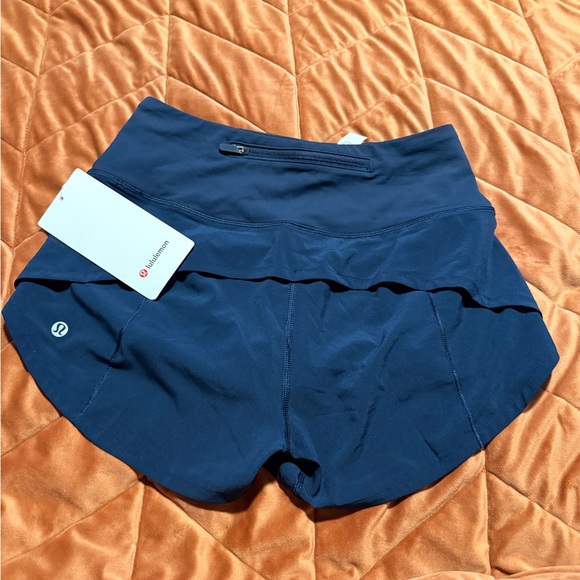 lululemon athletica Pants - lululemon athletica Women's Deep Blue Athletic Shorts